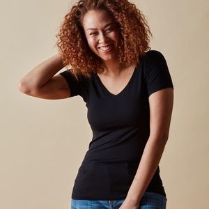 KNIX Don’t Sweat It Knixwear Moisture Wicking Tee Jersey Knit T-Shirt